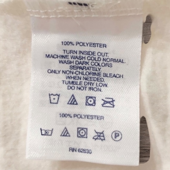 LANDS' END Sz L Thermachek-100 Lightweight Fleece Top - Picture 6 of 6